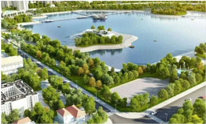 Sống xanh là tương lai của trái đất chính vì vậy mà Dream City đã được tạo nên từ hơn 1000m2 đất cây xanh và hồ nước